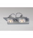 (0040 006) Ull Wall Lamp 2 Light G9 Silver Grey-2