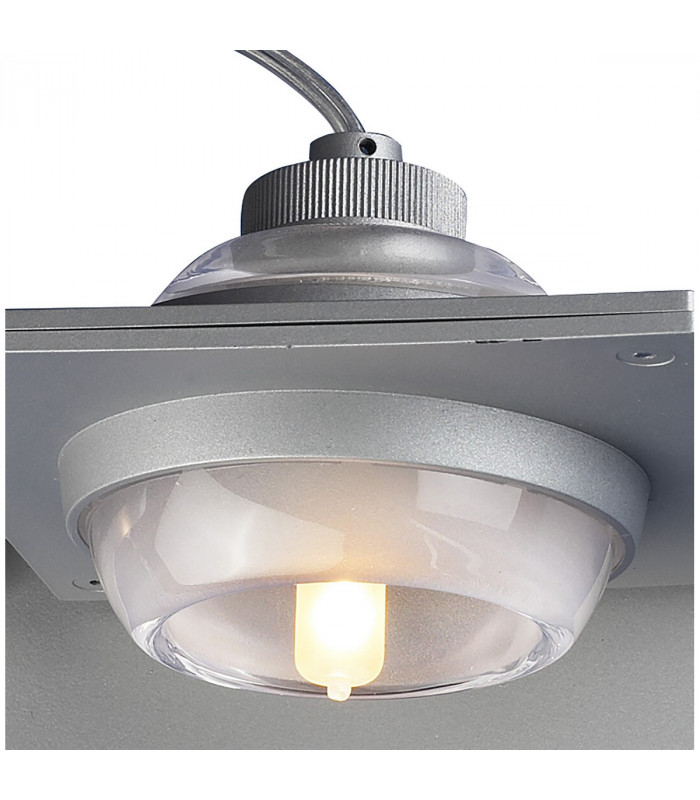 (0040 006) Ull Wall Lamp 2 Light G9 Silver Grey-5