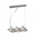 (0040 002) Ull Rectangular Pendant 6 Light G9 Silver Grey-1