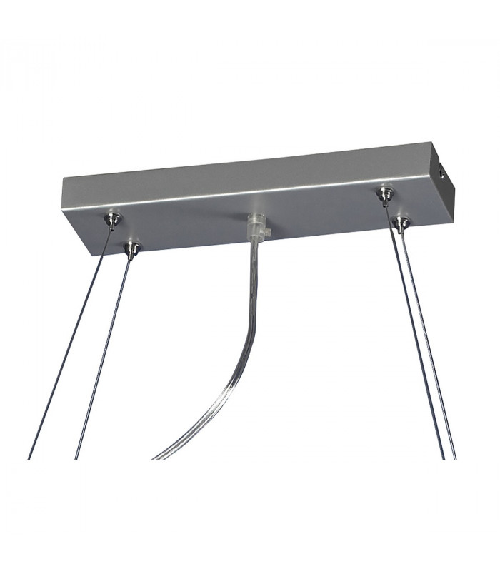 (0040 002) Ull Rectangular Pendant 6 Light G9 Silver Grey-3
