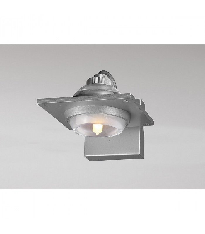 (0040 007) Ull Wall Lamp 1 Light G9 Silver Grey-2