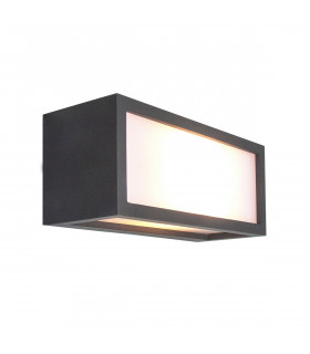 Utah Wall Lamp 1 Light E27 IP65 Graphite 2yrs Warranty-1