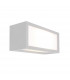 Utah Wall Lamp 1 Light E27 IP65 White 2yrs Warranty-1