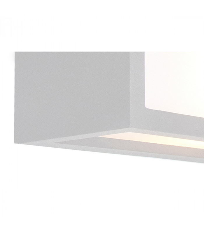 Utah Wall Lamp 1 Light E27 IP65 White 2yrs Warranty-4