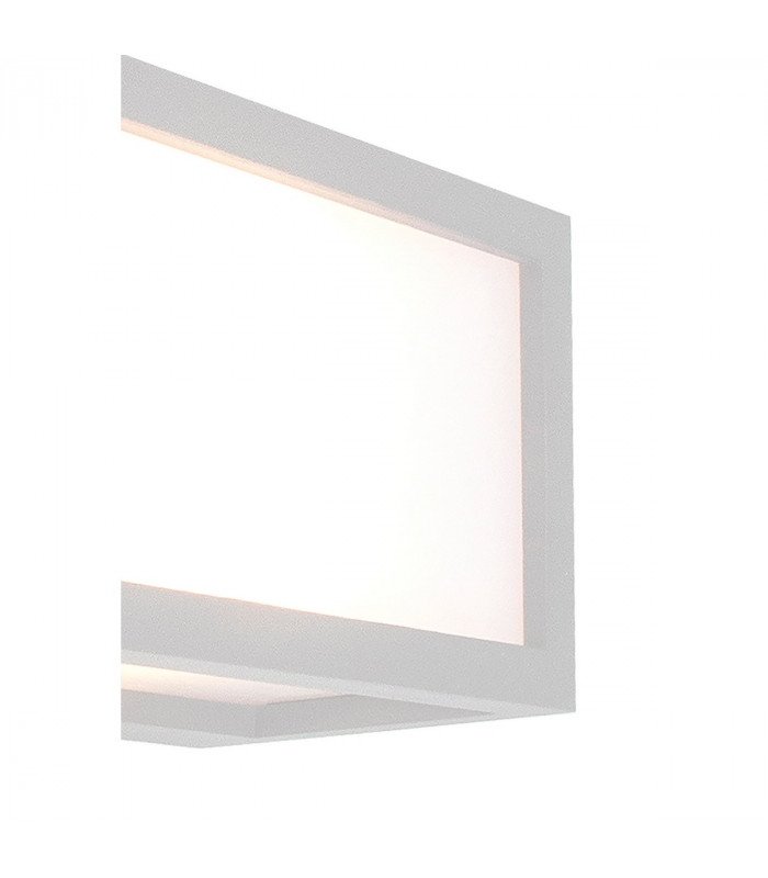 Utah Wall Lamp 1 Light E27 IP65 White 2yrs Warranty-5