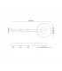 Venus Wall Lamp Coat Rack 6W LED 3000K 490lm White 3yrs Warranty-8