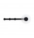 Venus Wall Lamp Coat Rack 6W LED 3000K 490lm Black 3yrs Warranty-1