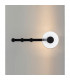 Venus Wall Lamp Coat Rack 6W LED 3000K 490lm Black 3yrs Warranty-2