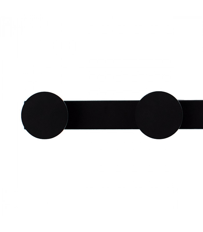 Venus Wall Lamp Coat Rack 6W LED 3000K 490lm Black 3yrs Warranty-7