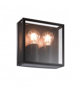 Verbier Vertical Wall Lamp 2 x E27 IP65 Anthracite 2yrs Warranty-1