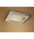 Verona Square Ceiling 4 Light 20W LED 3000K 1800lm Satin Gold/Frosted Acrylic 3yrs Warranty-2