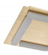 Verona Square Ceiling 4 Light 20W LED 3000K 1800lm Satin Gold/Frosted Acrylic 3yrs Warranty-3