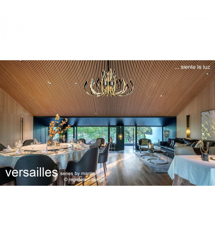 Versailles Wall LED Light 30W Dimmable 1500lm 3000K Polished Chrome/White Acrylic 3yrs Warranty-4