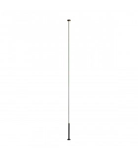 Vertical 1 Light Floor Lamp 36W LED 3000K 2160lm Dimmable Black 3yrs Warranty-1