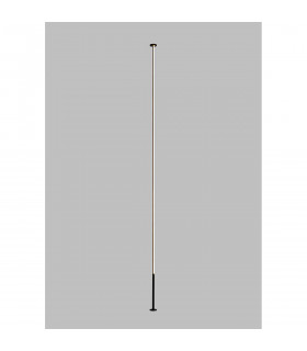 Vertical 1 Light Floor Lamp 36W LED 3000K 2160lm Dimmable Black 3yrs Warranty-2
