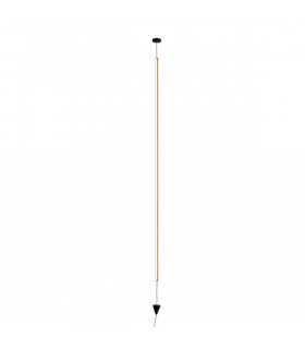 Vertical Pendant/Floor Lamp 36W LED 3000K 2160lm Dimmable Black 3yrs Warranty-1