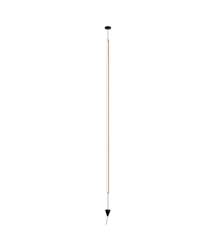 Vertical Pendant/Floor Lamp 36W LED 3000K 2160lm Dimmable Black 3yrs Warranty-1
