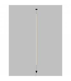 Vertical Pendant/Floor Lamp 36W LED 3000K 2160lm Dimmable Black 3yrs Warranty-2