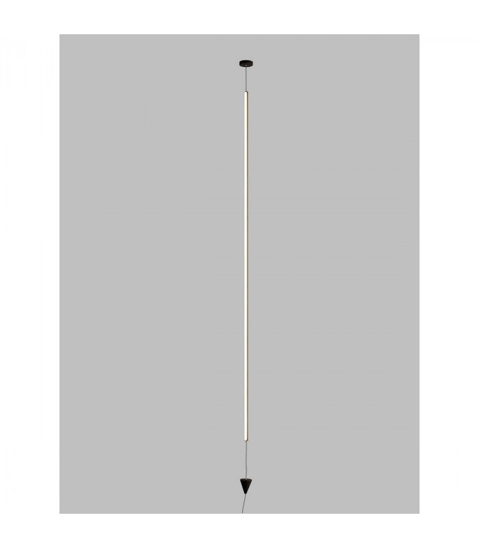 Vertical Pendant/Floor Lamp 36W LED 3000K 2160lm Dimmable Black 3yrs Warranty-2