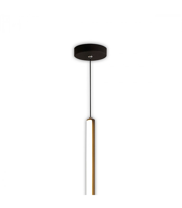 Vertical Pendant/Floor Lamp 36W LED 3000K 2160lm Dimmable Black 3yrs Warranty-7