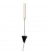 Vertical Pendant/Floor Lamp 36W LED 3000K 2160lm Dimmable Black 3yrs Warranty-9