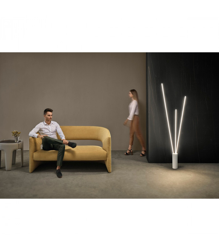 Vertical Pendant/Floor Lamp 36W LED 3000K 2160lm Dimmable White 3yrs Warranty-3