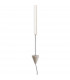 Vertical Pendant/Floor Lamp 36W LED 3000K 2160lm Dimmable White 3yrs Warranty-8