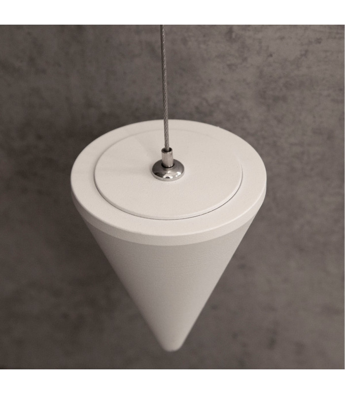 Vertical Pendant/Floor Lamp 36W LED 3000K 2160lm Dimmable White 3yrs Warranty-9