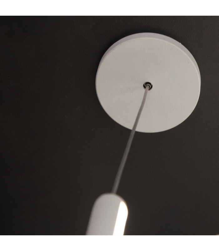 Vertical Pendant/Floor Lamp 36W LED 3000K 2160lm Dimmable White 3yrs Warranty-10