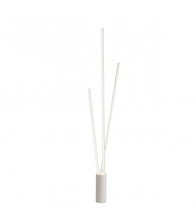 Vertical 3 Light Floor Lamp 60W LED 3000K 3600lm Dimmable White 3yrs Warranty-1