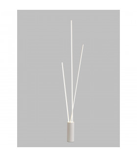 Vertical 3 Light Floor Lamp 60W LED 3000K 3600lm Dimmable White 3yrs Warranty-2
