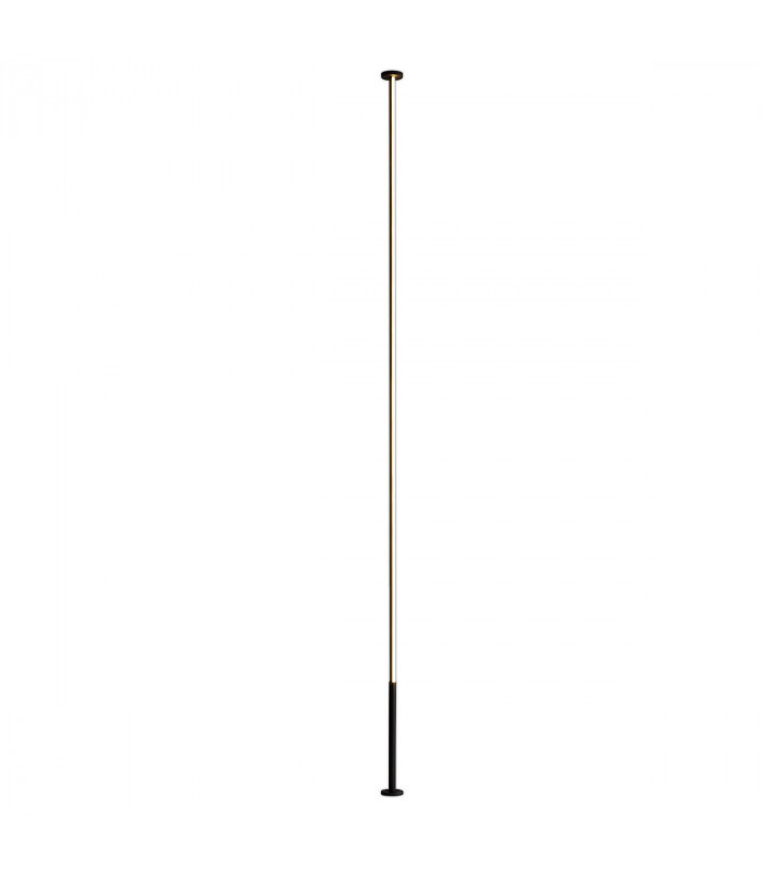 Vertical Floor Lamp 40W LED 3000K 2400lm Dimmable Black 3yrs Warranty-1