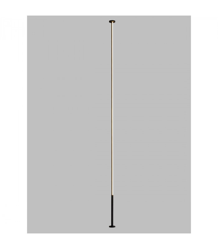 Vertical Floor Lamp 40W LED 3000K 2400lm Dimmable Black 3yrs Warranty-2