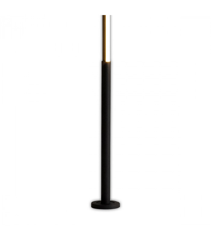 Vertical Floor Lamp 40W LED 3000K 2400lm Dimmable Black 3yrs Warranty-6
