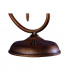 (0038 007) Wave Table Lamp 1 Light G9 Rustic Gold-3