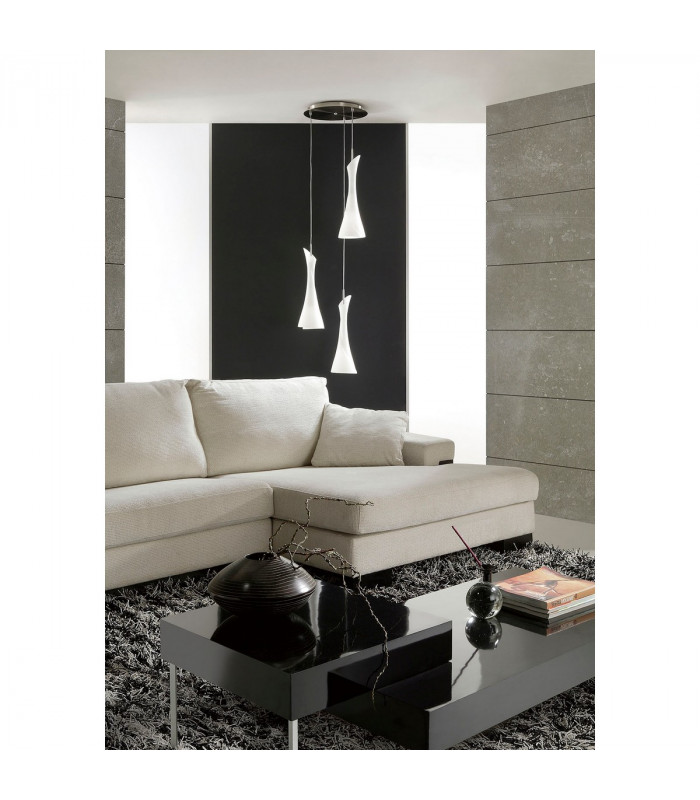 Zack Wall Lamp 1 Light E14 Satin Nickel-4