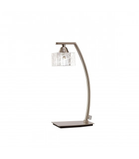 Zen Table Lamp 1 Light G9 Satin Nickel-1