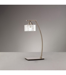 Zen Table Lamp 1 Light G9 Satin Nickel-2