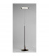 Zira Floor Lamp 2 Light G9 Polished Chrome/Frosted White Glass/Wenge NOT LED/CFL Compatible-2