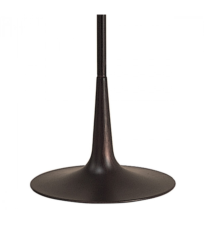 Zira Floor Lamp 2 Light G9 Polished Chrome/Frosted White Glass/Wenge NOT LED/CFL Compatible-4