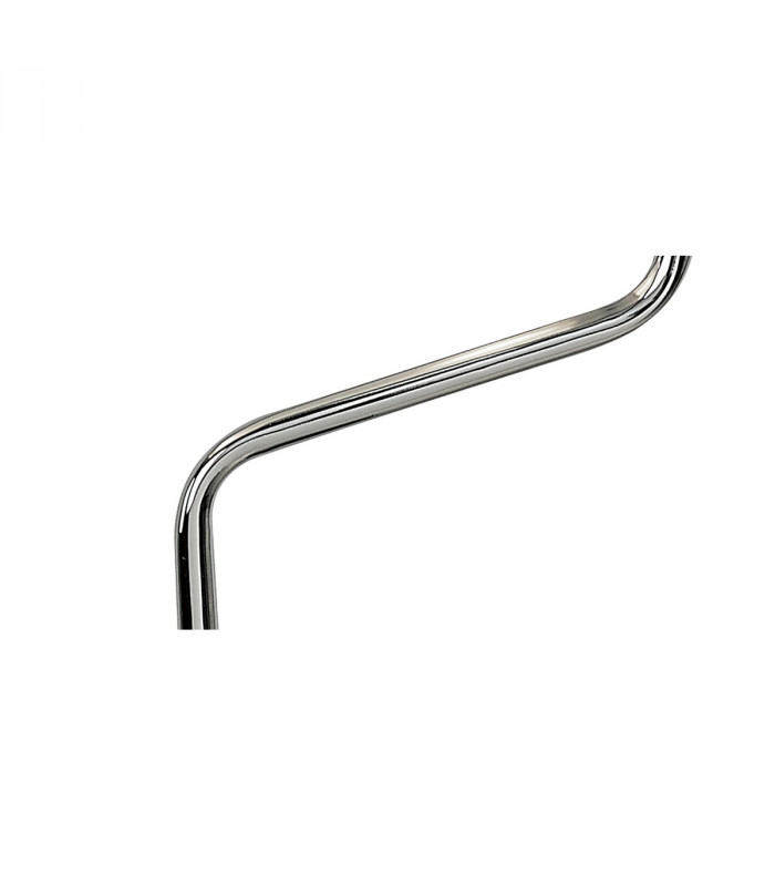 Zira Floor Lamp 2 Light G9 Polished Chrome/Frosted White Glass/Wenge NOT LED/CFL Compatible-6