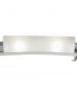 Zira Floor Lamp 2 Light G9 Polished Chrome/Frosted White Glass/Wenge NOT LED/CFL Compatible-10
