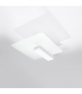 Lappo Flush Ceiling Light White-2