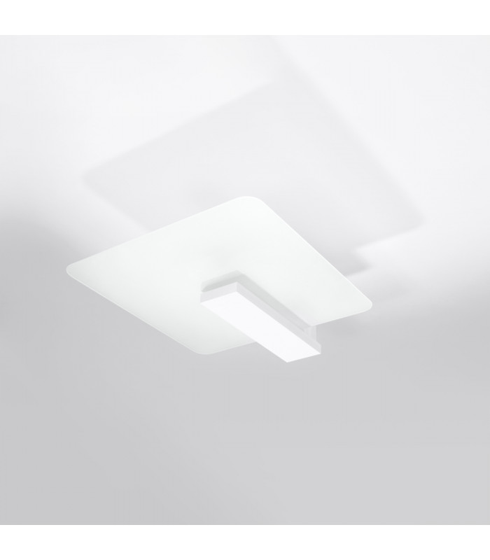 Lappo Flush Ceiling Light White-2