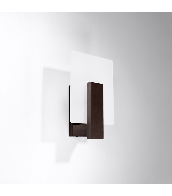 Lappo Flush Wall Lamp Wenge-2