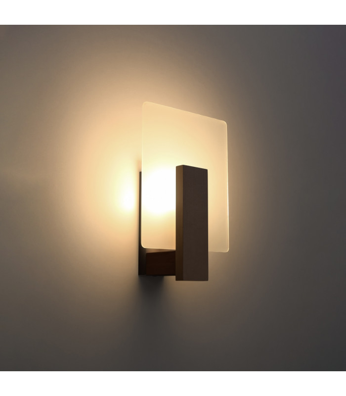 Lappo Flush Wall Lamp Wenge-3