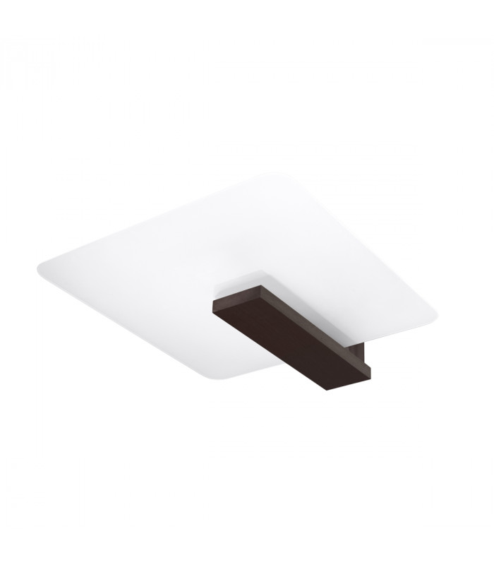 Lappo Flush Ceiling Light Wenge-1