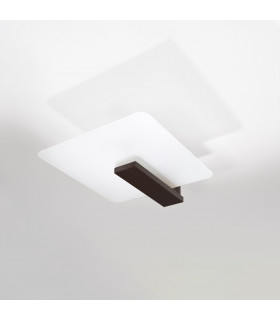Lappo Flush Ceiling Light Wenge-2