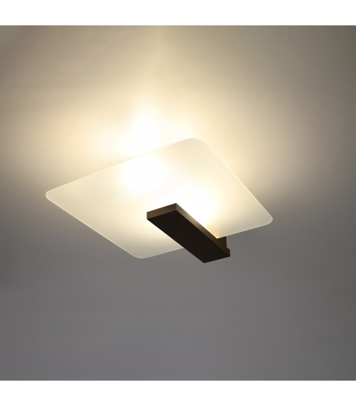 Lappo Flush Ceiling Light Wenge-3