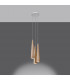 Sula Cluster Pendant Ceiling Light Natural Wood-3